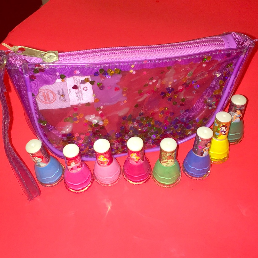 Disney Nail colors and case